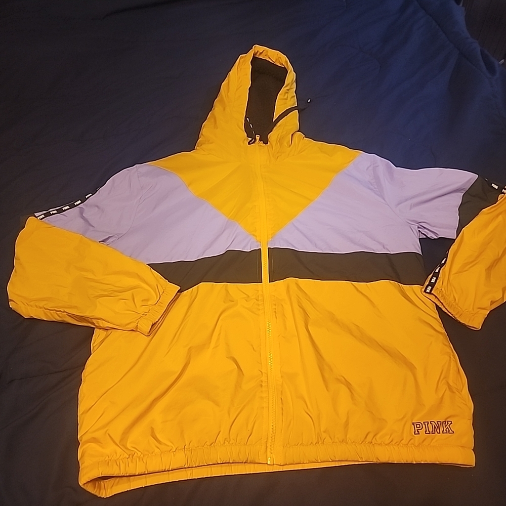 PINK Victoria's Secret Yellow‎ and Lavender Raincoat